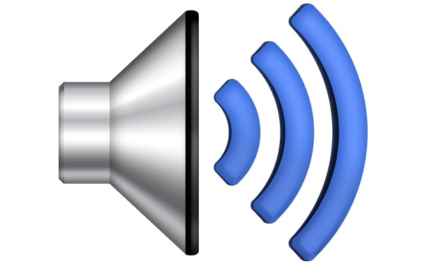 speaker volume